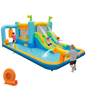 Giant Inflatable Water Slide for Kids Aged 3-10 Years (with 680W Blower) view 5
