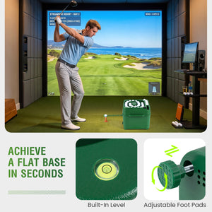 Golf Ball Dispenser 6-Club Holder & 50-Ball Capacity for Beginner Advanced Golfer view 9