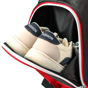 Golf Cart Bag with 14 Way Top Dividers-Red view 8