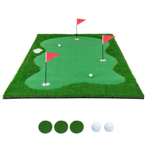 Golf Putting Green with Realistic Artificial Grass Turf-L view 4