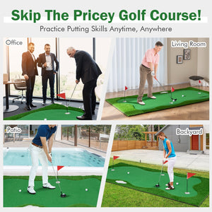 Golf Putting Green with Realistic Artificial Grass Turf-L view 8