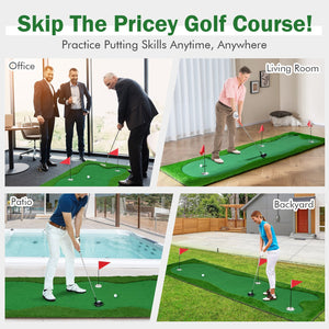 Golf Putting Green with Realistic Artificial Grass Turf-S view 8