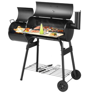Outdoor BBQ Grill Barbecue Pit Patio Cooker view 8