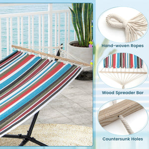 Hammock with Stand and Carrying Case-Multicolor view 8