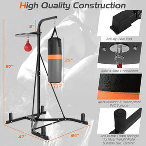 Heavy Duty Boxing Punching Stand With Heavy Bag view 5