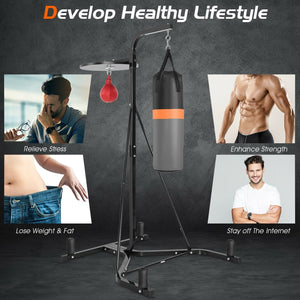 Heavy Duty Boxing Punching Stand With Heavy Bag view 6