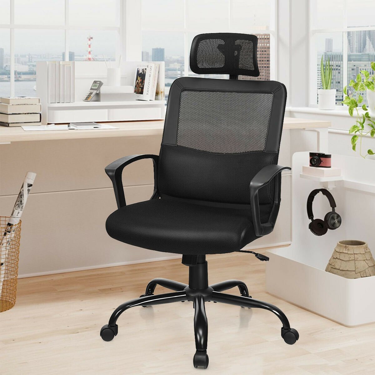 High Back Ergonomic Mesh Office Chair Swivel Chair view 2