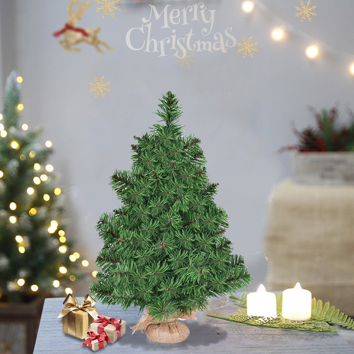 Holiday Season Decor Artificial PVC Christmas Tree-3 ft view 2