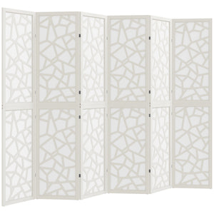 4 Panel Room Divider, 5.6 FT Lightweight Folding Privacy Screen with Geometric Pattern for Living Room – view 22
