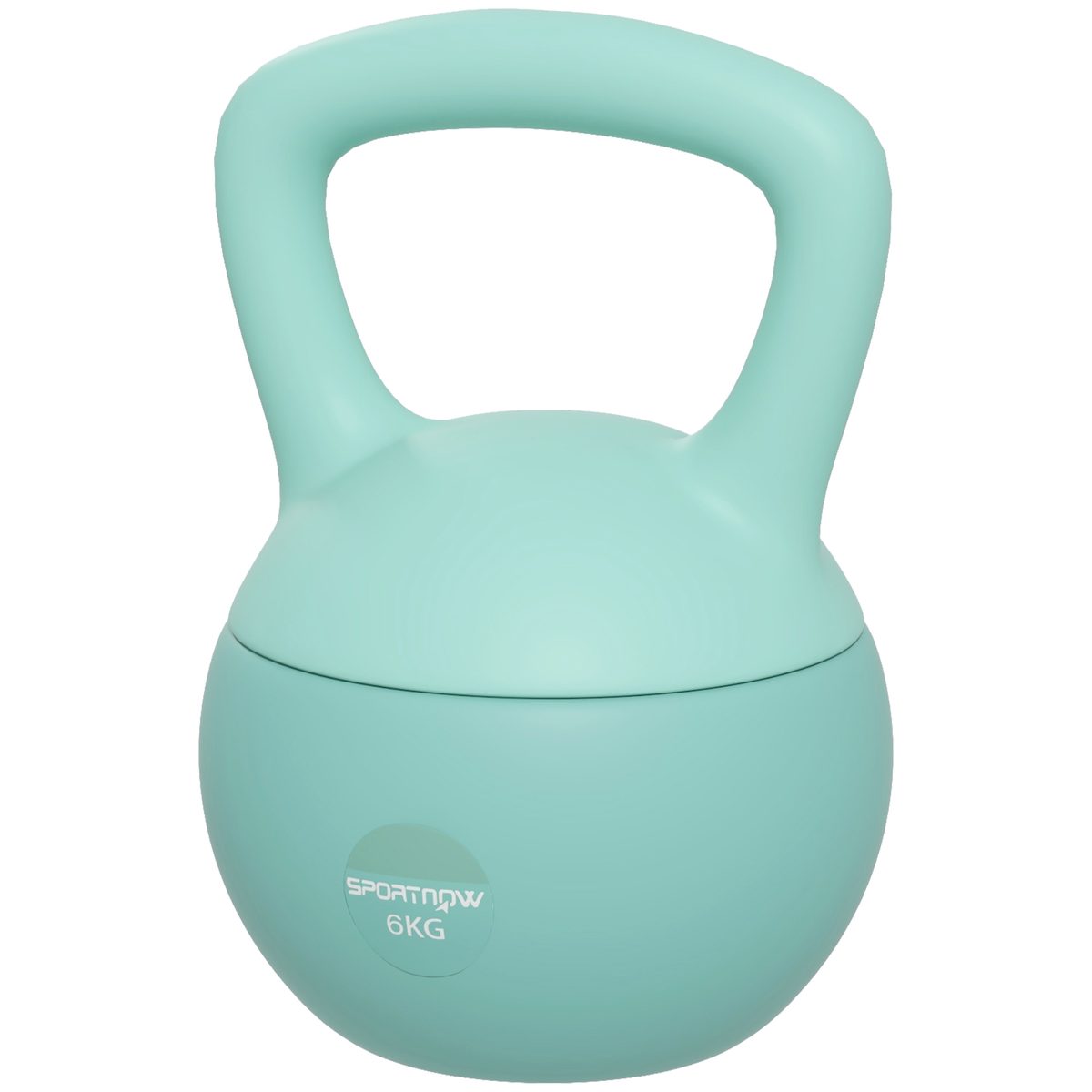 18 lb Soft Kettlebell, Sand Filled Weight w/ Grip Handle, Kettlebell Weight for Full Body Workout, Green – view 2