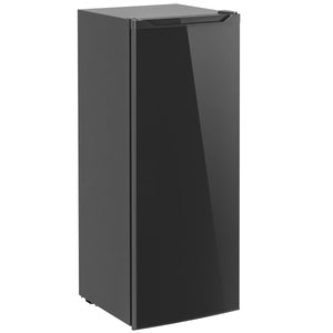 7.0 Cu.Ft Upright Freezer, Compact Stand Up Freezer with 6 Adjustable Shelves, Reversible Door for Home Office, Black