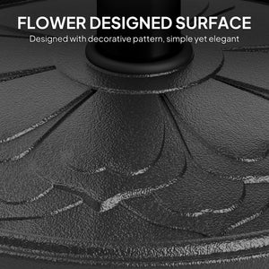 26 lbs Resin Round Patio Umbrella Base, Umbrella Stand Base, Outdoor Umbrella Stand for Outdoor, Lawn, Poolside