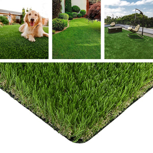 Indoor Outdoor Synthetic Turf Mat with Drainage Holes-XL view 4