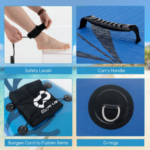 Inflatable Stand Up Paddle Board Sup Board with Premium SUP Accessories-S view 9