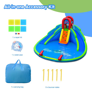 Inflatable Waterslide Bounce House with Upgraded Handrail without Blower view 7
