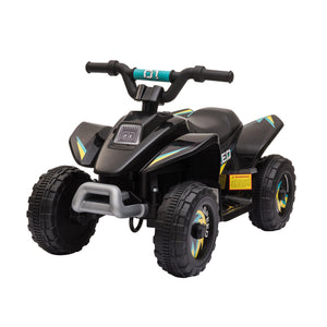 Aosom Kids Ride on ATV, 6V Battery Powered Quad Car with Forward, Reverse Switch, for Boys Girls 18-36 Months