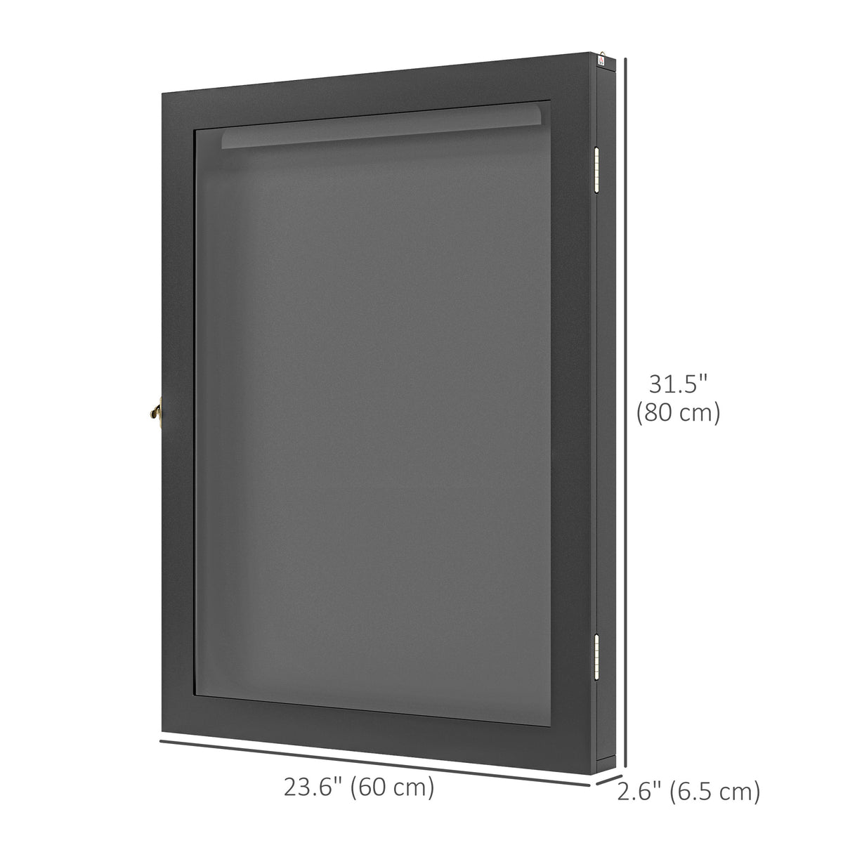 24" x 32" Hockey Jersey Frame, Jersey Shadow Box for Basketball Football Baseball, Black – view 2