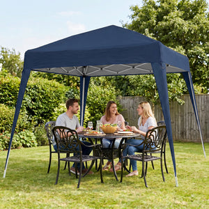 8' x 8' Pop Up Canopy, Outdoor Folding Tent, Portable Party Tent with Carrying Bag for Camping, Party – view 7