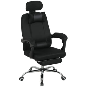 Ergonomic Executive High Back Office Chair with Footrest,Lumbar Support,Grey
