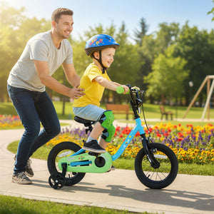 Kids Bike for 3-7 Years Old Boys and Girls 12/14/16-Inch Children Bicycle Blue-12 Inches view 2