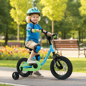 Kids Bike for 3-7 Years Old Boys and Girls 12/14/16-Inch Children Bicycle Blue-12 Inches view 3