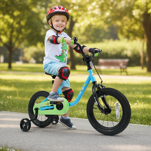 Kids Bike for 3-7 Years Old Boys and Girls 12/14/16-Inch Children Bicycle Blue-14 Inches view 3