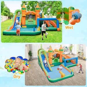 Kids Inflatable Water Slide for Yard Lawn (Without Blower) view 3