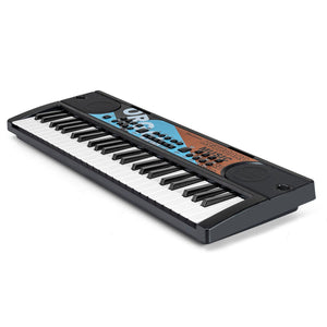 Kids Piano Keyboard 49 Keys Portable Electric Keyboard Piano with 8 Rhythms 8 Tones-Black view 6