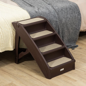 4-Level Portable Dog Stairs, Foldable Dog Steps for Small Dogs, Lightweight Cat Steps – view 14