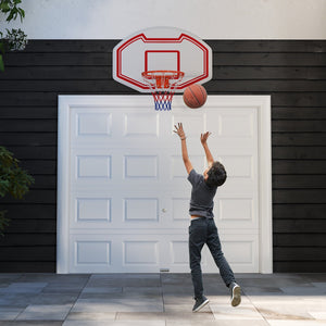 Large Wall Mounted Basketball Hoop with Shatter-proof Backboard view 6