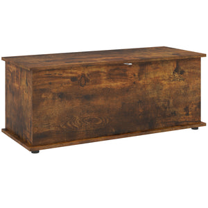 39.5" Storage Chest with 2 Safety Hinges, Storage Box Organizer with Flip-Top Lid, Entryway Storage Bench – view 8