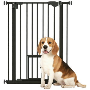 36" Easy Open Indoor Dog Gates for Doorways, House, Stair - White – view 8