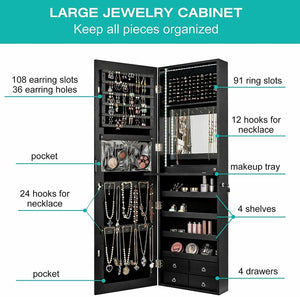 Multipurpose Storage Cabinet with 4 Drawers-Black view 7