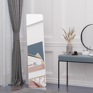Full Length Mirror for Bedroom, Free Standing Dressing Mirror, Wall Mirror with Wood Frame, 15" x 61" – view 14