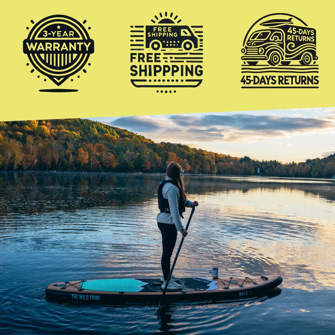Naïa 10' Inflatable Paddleboard, Compact All-Around SUP | The Wild Tribe