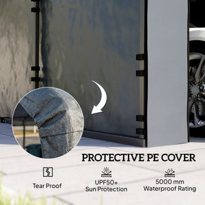 Carport Replacement Canopy Cover Sidewalls for 12' x 20' Carport – view 11