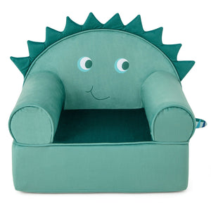 Original Kids Sofa with Armrest and Thick Cushion-Green view 4
