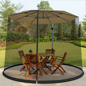 9 -10 Feet Outdoor Umbrella Table Screen Mosquito Bug Insect Net view 6