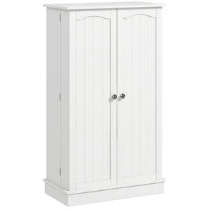 Freestanding Pantry Cabinet 41 Inch Kitchen Pantry with Spice Racks and Adjustable Shelves for Home Use