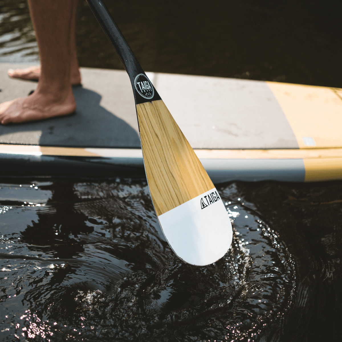 Performance Paddle, Carbon, Adjustable 2 or 3 Pieces, 67-86" SUP Paddle | Taiga Board
