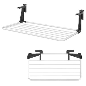 Portable Clothes Drying Rack Aluminum Towel Rack with Adjustable and Foldable Brackets view 4