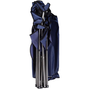 Portable Folding Beach Canopy Chair with Cup Holders-Blue view 7