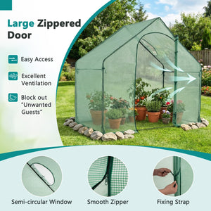 Portable Outdoor Warm House with PE Cover and Roll-up Zippered Door view 8