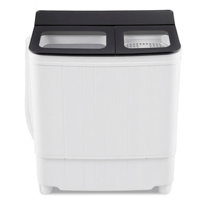 Portable Washing Machine 18 lbs Mini Laundry Machine with 11 LBS Washer-Grey view 4