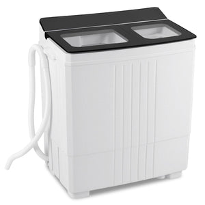 Portable Washing Machine with 18 LBS Washer and 8 LBS Spinner Combo-Blue view 4