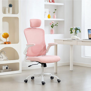 Ergonomic Office Chair, Mesh Desk Chair with Adjustable Headrest, Lumbar Support and Height – view 21