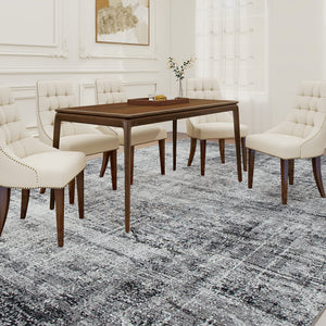 Area Rug for Living Room 5x7, Modern Abstract Machine Washable Rug, Non-Slip Carpet for Bedroom – view 21