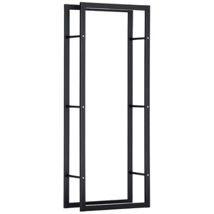 15.7" x 9.8" x 39.4" Firewood Rack Outdoor, Log Holder Fireplace Storage Rack with Handles and 220 lbs. – view 22