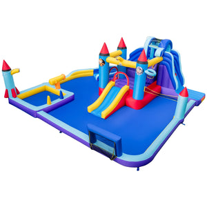 Rocket Theme Inflatable Water Slide Park view 3