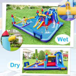 Rocket Theme Inflatable Water Slide Park view 5
